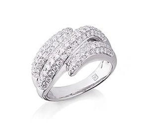 Diamond Pavee Set Ring